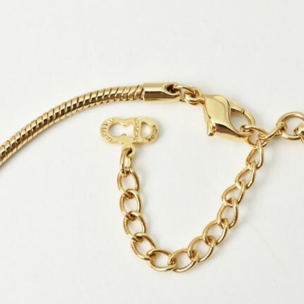 Christian Dior Necklace Earrings Set Vintage Pendant Accessories - Picture 3 of 8